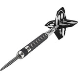 Hollywood Action Steel Tip Darts close up image highlighting the barrel grip texture and precision machining detail