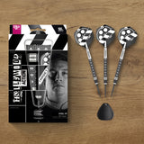 Hollywood Action darts lifestyle image featuring a premium darts setup and modern playing environment