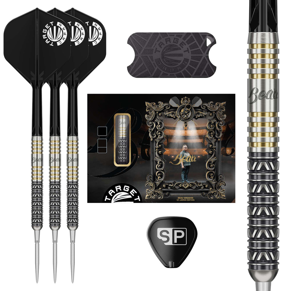 Target Japan Beau Greaves Japan Edition 90% Tungsten SP Steel Tip