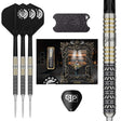 Target Japan Beau Greaves Japan Edition Swiss Point Steel Tip Darts main product image showing the darts, packaging, flights, shafts, and included accessories