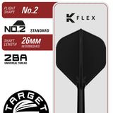 Target Japan Black Marque Blaze Swiss Point 90% Tungsten Steel Tip Darts