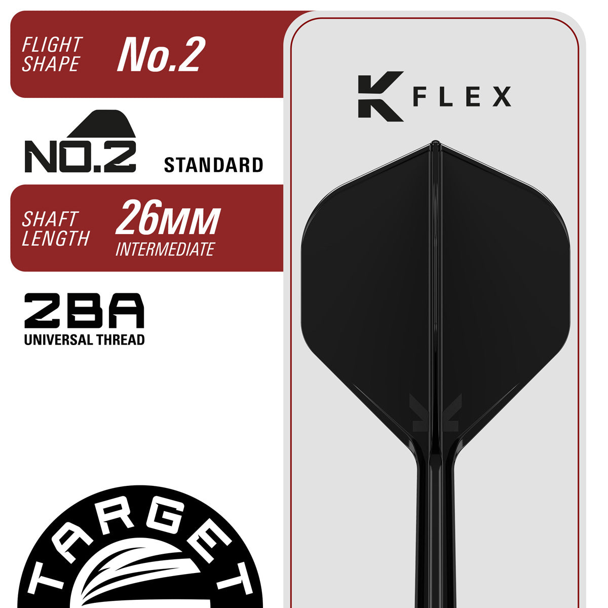 Target Japan Black Marque Creed Swiss Point 90% Tungsten Steel Tip Darts