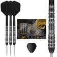 Target Japan Black Marque Dragon G3 Swiss Point Steel Tip Darts main product image showing the darts, packaging, flights, shafts, and included accessories