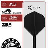 Target Japan Black Marque Enzo Swiss Point 90% Tungsten Steel Tip Darts