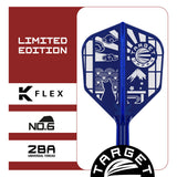 Target Japan Blue Limited Edition K-Flex Integrated Flights & Shafts No6