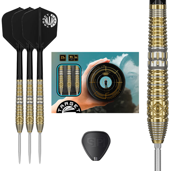 Hot Shot G2 90% Tungsten Steel Tip Darts by Target Japan – Double