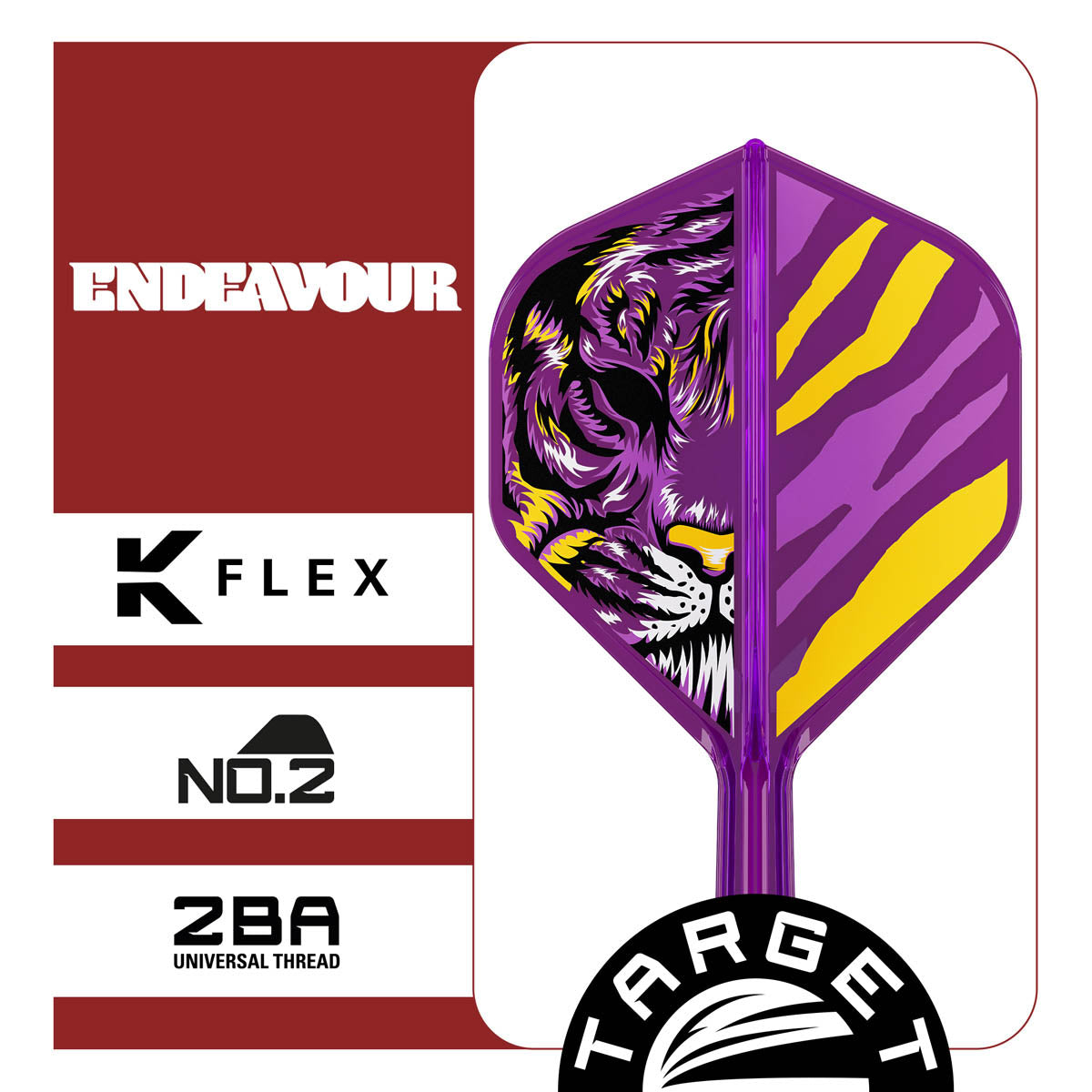 Close up view of the Kasumi Sato Endeavour No.2 K Flex flight profile and construction