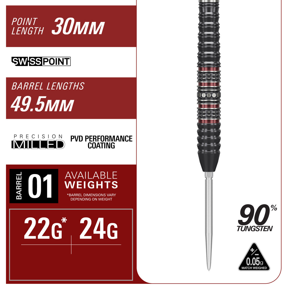 Target Japan Kosuzu Iwao Diamond G4 90% Tungsten Swiss Point Steel