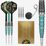 Image of the Miracle Rising Sun Champions Set Darts displayed for retail sale with product packaging