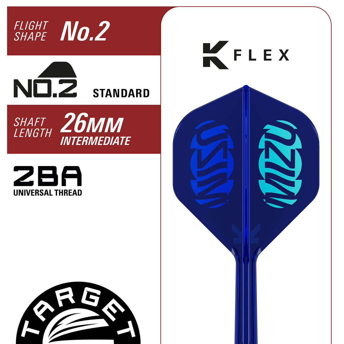 Target Japan Mizu 02 90% Tungsten SP Steel Tip Darts – Double Top