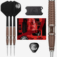 Image of the Target Japan Paul Lim The Legend Swiss Point 90% Tungsten Steel Tip Darts displayed for retail sale with product packaging