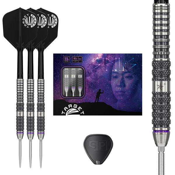ダーツ TARGET JAPAN PRIME SERIES SIRIUS G3 2BA Prime Series Sirius G3 90% Tungsten SP Steel Tip Darts by Target