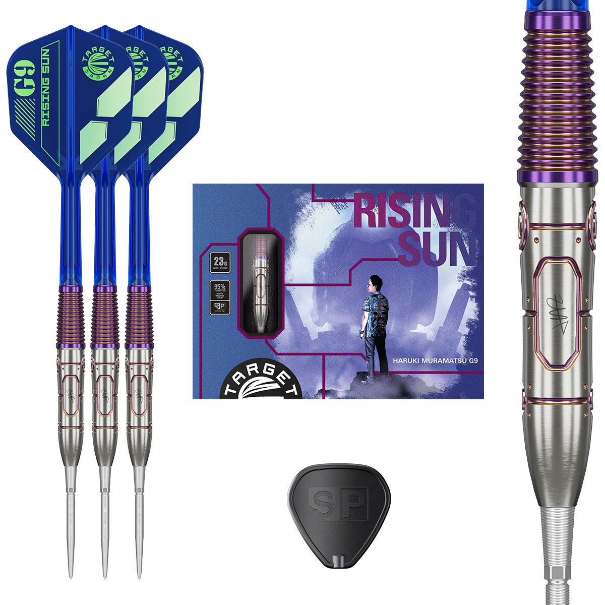 Target Japan Rising Sun G9 Swiss Point 90% Tungsten Steel Tip