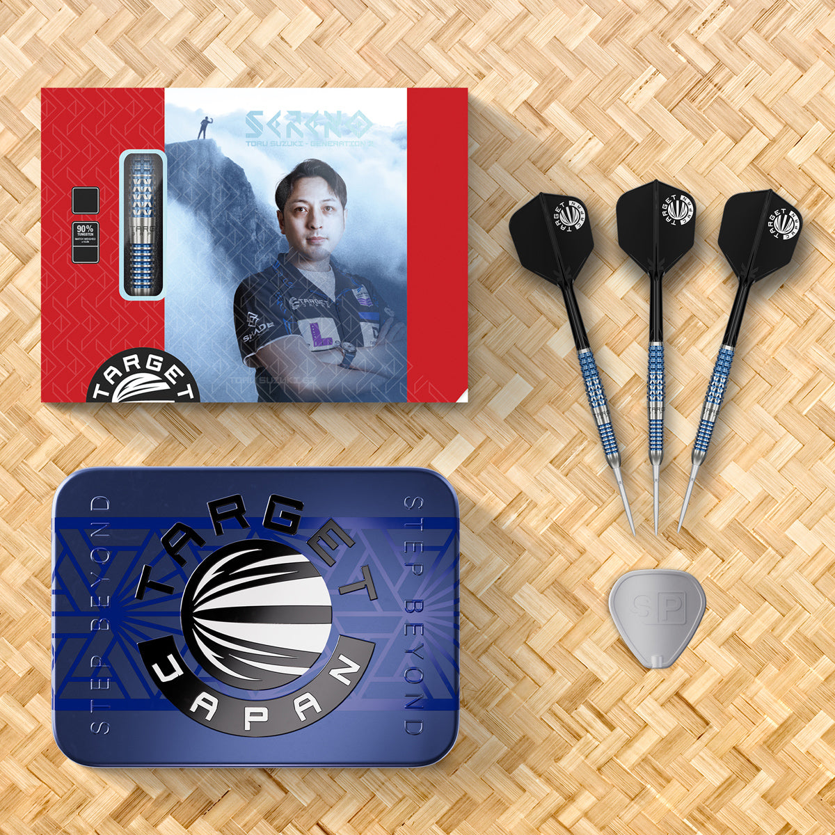 Target Japan Sereno G2 90% Tungsten SP Steel Tip Darts – Double