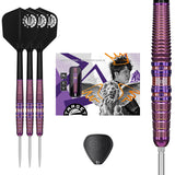 Solo G8 Swiss Point Steel Tip Darts main product image showing the darts, packaging, flights, shafts, and included accessories