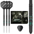 The Miracle Mikuru Suzuki G5 Swiss Point Steel Tip Darts main product image showing the darts, packaging, flights, shafts, and included accessories
