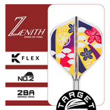 Target Japan Ching Ho Tung Zenith G2 K-Flex Integrated Flights & Shafts No2