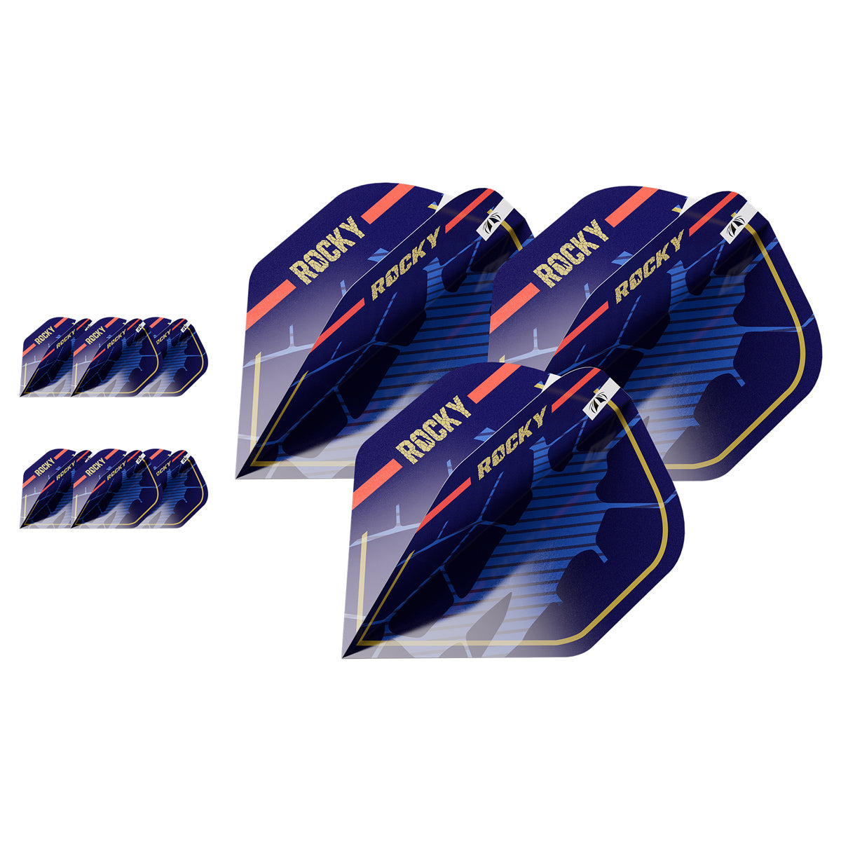 Josh Rock G1 Pro Ultra Dart Flight x 3 Sets by Target main product image on a white background.