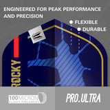 Josh Rock G1 Pro Ultra Dart Flight x 3 Sets by Target image highlighting the Pro.Ultra flight range and key performance features.