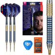 Josh Rock G1 SP Steel Tip Darts main product image showing the box, darts, flights, shafts, and included accessories