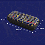 Target Josh Rock Takoma Dart Case dimensions image showing product measurements and storage capacity