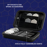 Target Josh Rock Takoma XL Dart Case image showing the inside of the case with storage compartments and layout