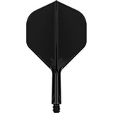 K,Flex Black No2 One Piece Flight by Target main product image on a white background.