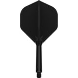 K,Flex Black No2 One Piece Flight by Target main product image on a white background.