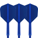 K,Flex Blue No6 One Piece Flight by Target main product image on a white background.