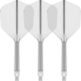 K,Flex Clear No6 One Piece Flights by Target main product image on a white background.