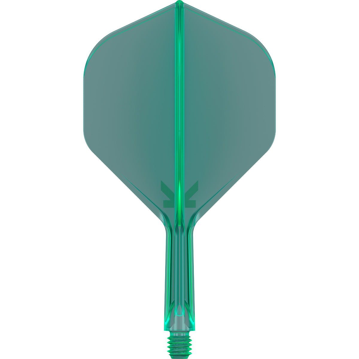 K,Flex Green No2 One Piece Flight by Target main product image on a white background.