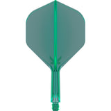 K,Flex Green No2 One Piece Flight by Target main product image on a white background.