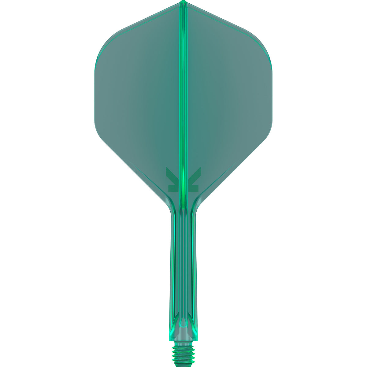 K,Flex Green No2 One Piece Flight by Target main product image on a white background.