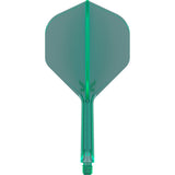 K,Flex Green No2 One Piece Flight by Target main product image on a white background.