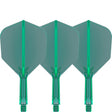 K,Flex Green No6 One Piece Flight by Target main product image on a white background.