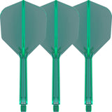 K,Flex Green No6 One Piece Flight by Target main product image on a white background.
