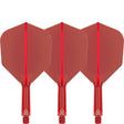 K,Flex Red No6 One Piece Flights by Target main product image on a white background.