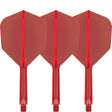 K,Flex Red No6 One Piece Flights by Target main product image on a white background.