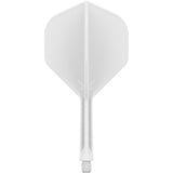 K,Flex White No2 One Piece Flight by Target main product image on a white background.
