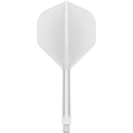 K,Flex White No2 One Piece Flight by Target main product image on a white background.
