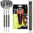 Keane Barry Steel Tip Darts main product image showing the darts, packaging, flights, shafts, and included accessories