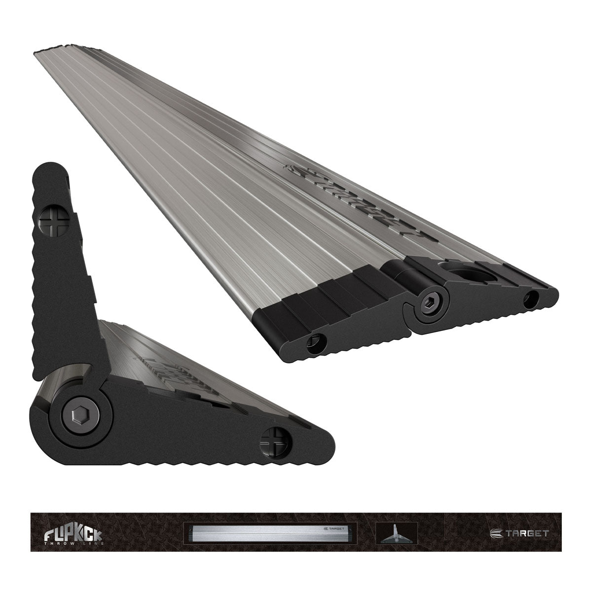 Target Flip Kick Aluminium Foldable Oche