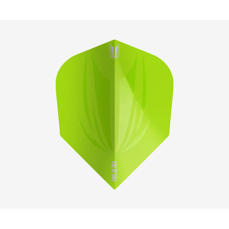 Id Pro.Ultra Lime Green No6 Flight Dart Flights by Target main product image on a white background.