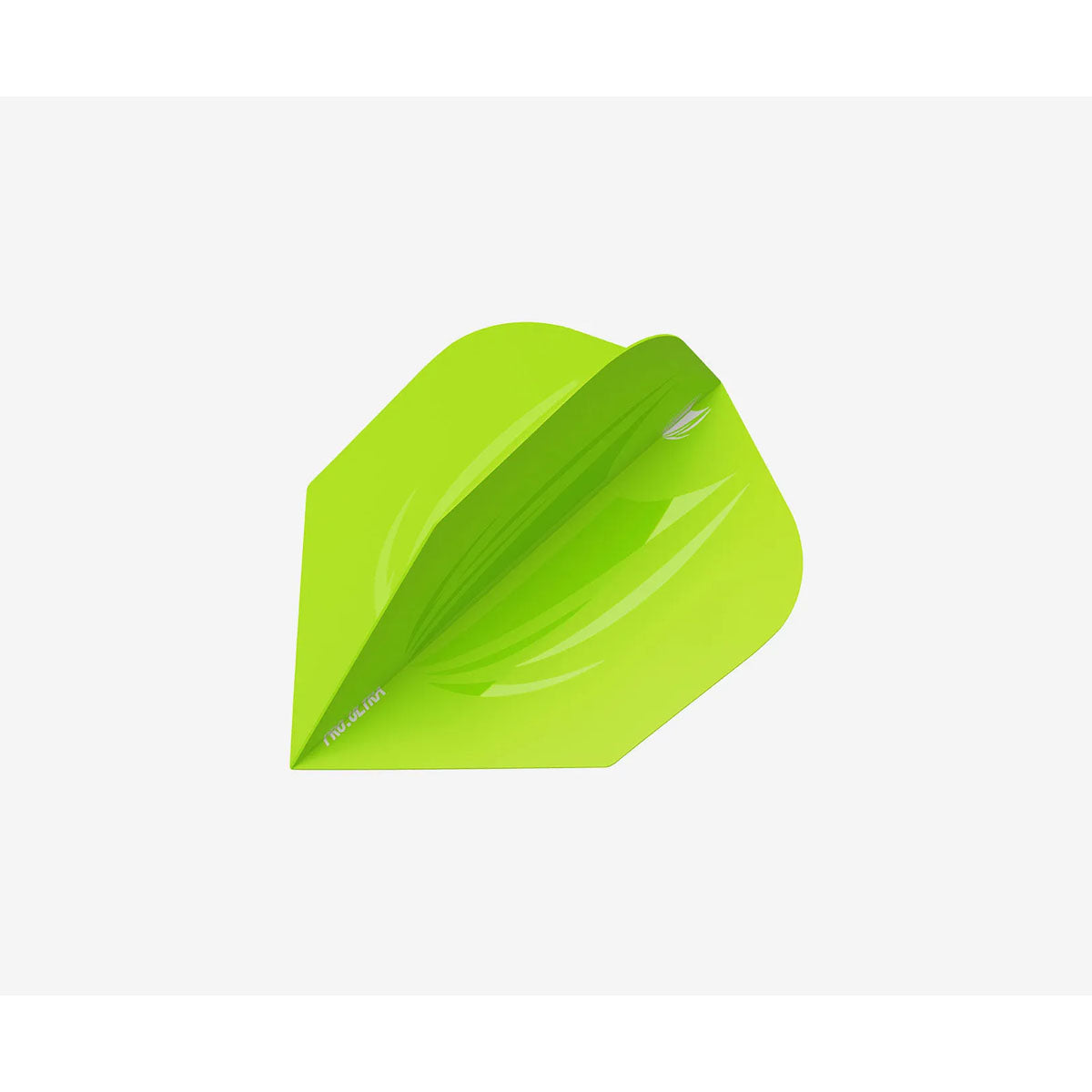 Id Pro.Ultra Lime Green No6 Flight Dart Flights by Target main product image on a white background.