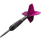 Lorraine Winstanley G2 Steel Tip Darts close up image highlighting the barrel grip texture and precision machining detail