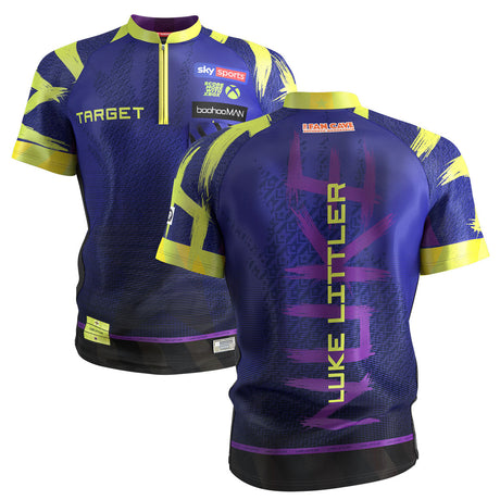 Target Luke Littler 2026 Playing Shirt main product image showing the official shirt design and branding