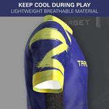 Target Luke Littler 2026 Playing Shirt side profile image showing the fit, cut, and design details