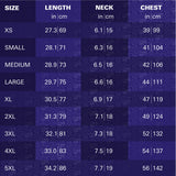 Target Luke Littler 2026 Playing Shirt sizing guide image showing available measurements and fit information