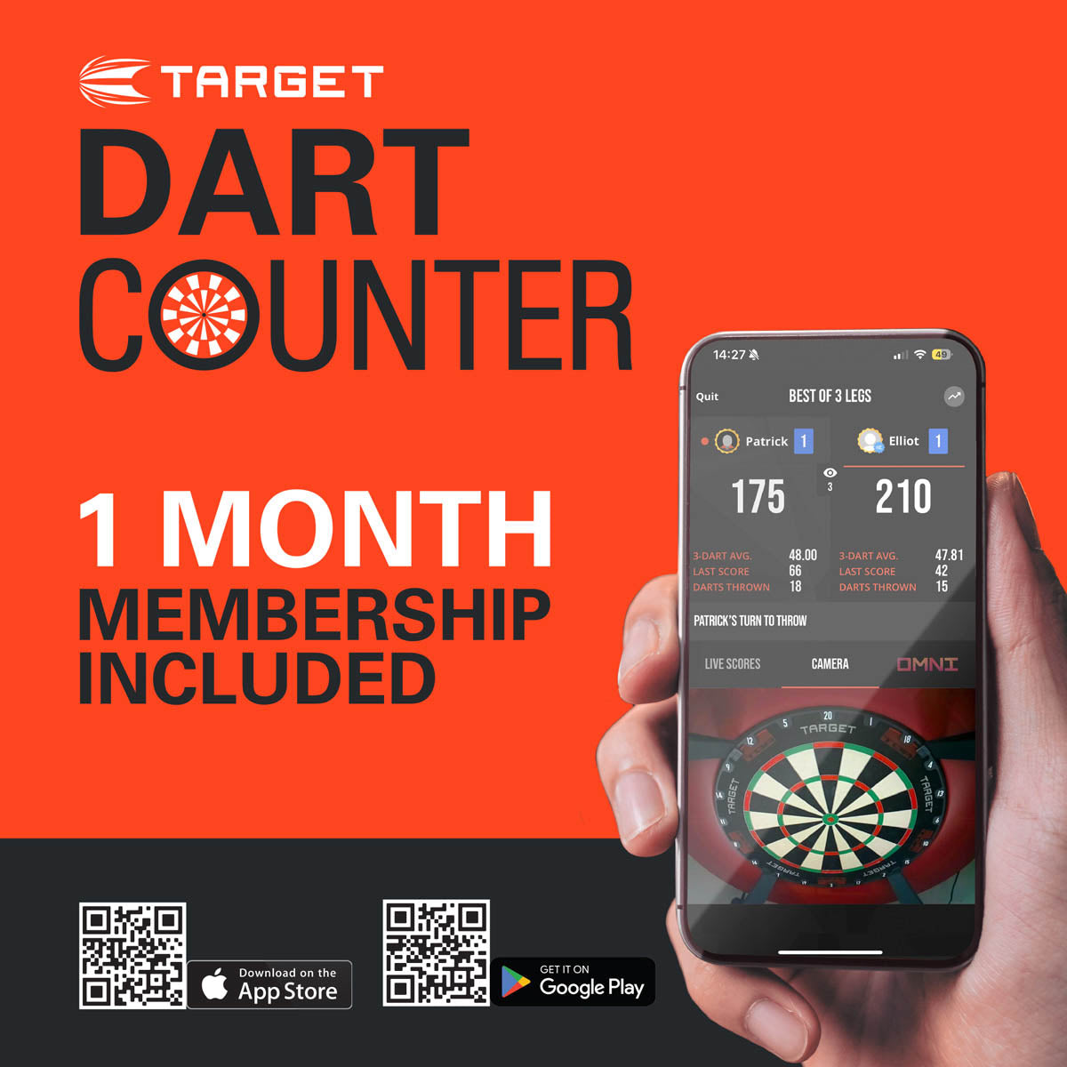 Luke Littler Edge Soft Tip Darts DartCounter integration image promoting connected scoring and digital play