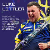Luke Littler Edge player branding image featuring signature styling and premium Target performance design